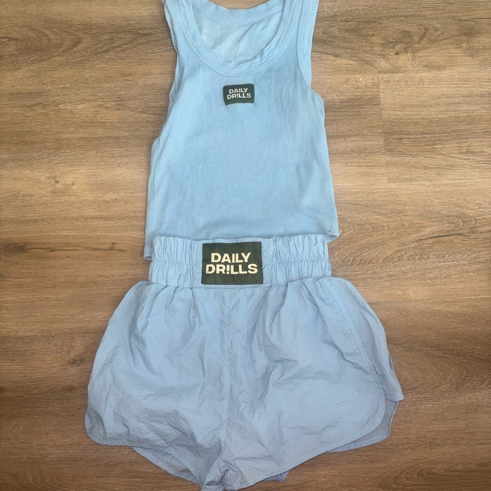 Daily Drills Sky Blue Active Set